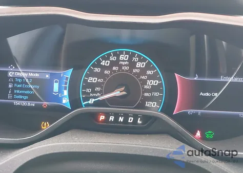 2013 Ford C-Max Hybrid Sel z USA, uszkodzony, nr VIN 1FADP5BU1DL511429